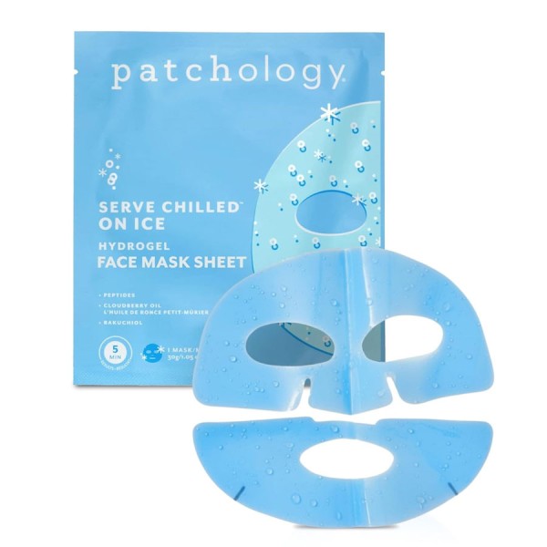 PATCHOLOGY SERVE CHILLED ON ICE HYDROGEL FIRMING FACE MASK PATCHOLOGY SERVE CHILLED ON ICE HYDROGEL FIRMING FACE MASK