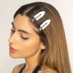 Jbabe Styling Hair Clip - White