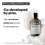 LOREAL ABSOLUT REPAIR MOLECULAR SHAMPOO 300ML