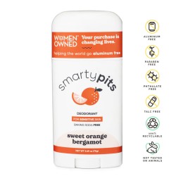 Smartypits Sensitive Sweet Orange Bergamont Piel Sensible 2.9 oz